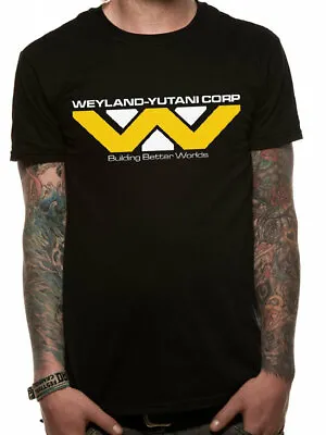 Buy Unisex Official T-shirt Aliens Weyland Yutani Corp Yellow • 14.99£