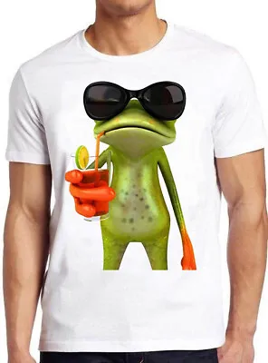 Buy Frog Funny Cocktail Hipster Top Cool Gift Tee T Shirt 516 • 6.35£