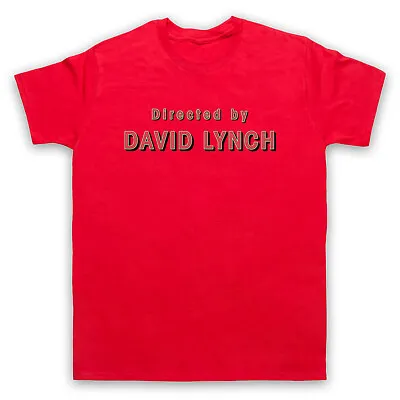 Buy Twin Peaks Directed By David Lynch Cult Tv Show Credits Mens & Womens T-shirt • 20.99£
