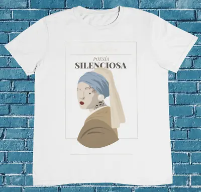 Buy Edgy Girl With A Pearl Earring T Shirt - Vermeer -%100 Premium Cotton • 12.95£