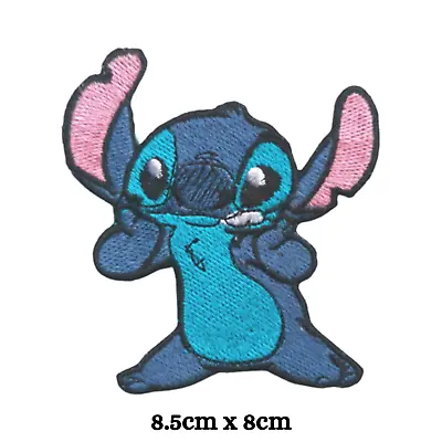 Buy Stitch From Lilo & Stitch Iron On Patch Sew On Transfer Embroidered Badge New • 2.79£