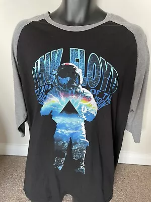 Buy Licensed Pink Floyd Dark Side Of The Moon Baseball Shirt - XL - As New • 10£