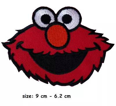 Buy Sesame Street Elmo Patch Embroidery Patch Iron On Movie Comic  Badge Cartoon • 2.49£