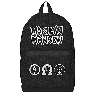 Buy Backpack Marilyn Manson Backpack - Logo (rocksax) Acc New • 27.23£