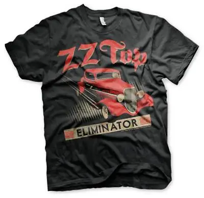 Buy Officially Licensed ZZ Top Eliminator Men's T-Shirt S-XXL Sizes • 21.99£