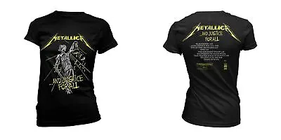 Buy Metallica - And Justice For All Tracks (Black) (NEW LADIES T-SHIRT ) • 20.22£