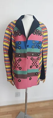 Buy Peter Pilotto Multicoloured Embellished Jacket 10 • 95£