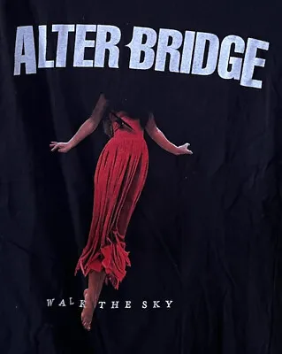 Buy ALTER BRIDGE Walk The Sky Black  T-shirt Womens Size M BLS1 • 13.63£