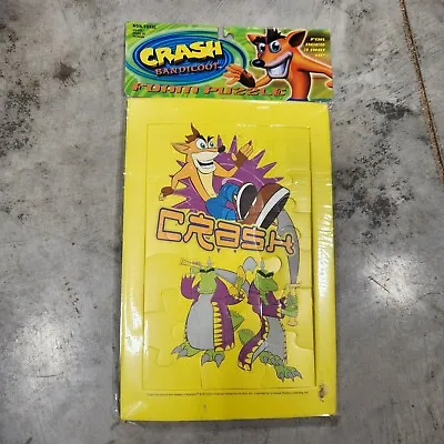 Buy Vintage 2000 Crash Bandicoot Foam Puzzle Merchandise Rare Video Game Merch • 38£