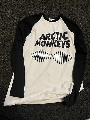 Buy Unisex Black White Arctic Monkey  T Shirt Medium • 14.99£