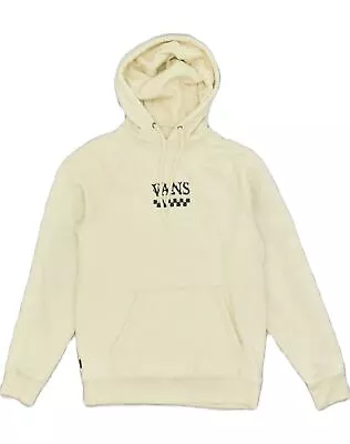 Buy VANS Mens Hoodie Jumper Small White Cotton VK10 • 12.54£