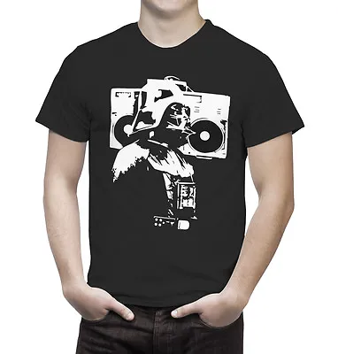 Buy Vader Boombox Tshirt Star Wars Darth Sith The Force • 14.99£