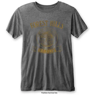 Buy Ramones Forest Hills Burnout T-Shirt OFFICIAL • 14.99£
