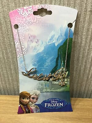 Buy Disney Frozen Necklace New Chain Let It Go Anna Elsa Gift Jewellery Collectable • 8.95£