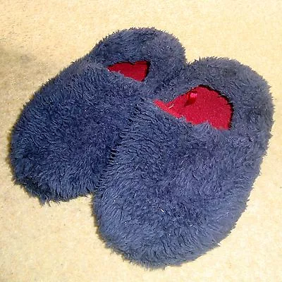 Buy Boy's Night Slippers Size 10-11 UK Kids Blue Soft Indoor Bed Shoes • 7.49£