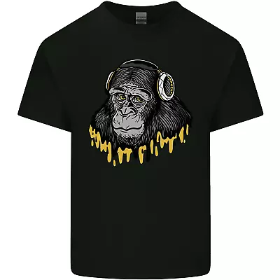 Buy Monkey DJ Headphones Music Mens Cotton T-Shirt Tee Top • 9.99£