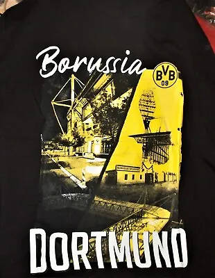 Buy Borussia Dortmund T-Shirt MatchDay Schwarz  Gr. L  --Neu,OVP,Lizenz,Rarität • 30.22£