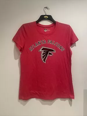 Buy Atlanta Falcons NFL Team T- Shirt - Men's Size Large - Pink • 1.99£