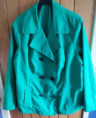 Buy Marks And Spencer Jacket In Green SIze 24 • 2.99£