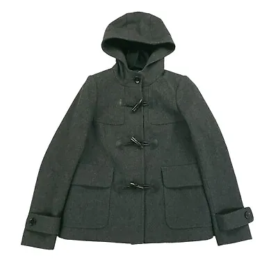 Buy J Crew 60% Wool Blend Toggle Pea Coat Jacket Womens Size 0 Gray • 39.29£