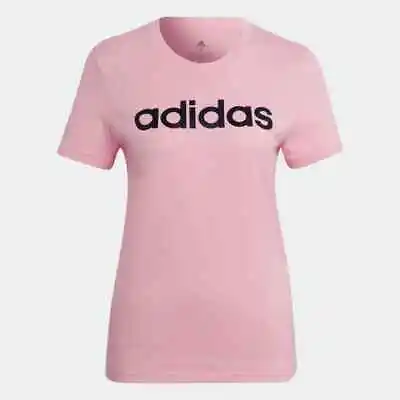 Buy Adidas Women's Essentials Slim Logo T-Shirt HD1681 | Casual Tee | Athletic • 12.99£