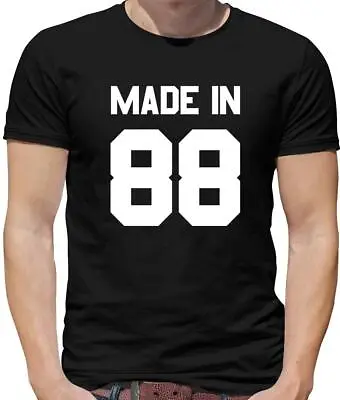 Buy Made In 88 Mens T-Shirt - 1988 - 31 - 31st - Birth Year - Age - Birthday Present • 13.95£