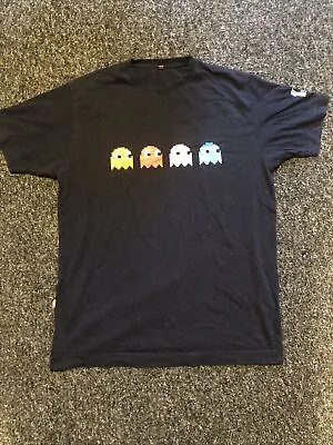 Buy Retro Gaming Pac-Man OCC.HMN  T-Shirt Great Condition EX Mens Size Medium Black • 4.99£