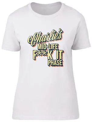Buy Personalised Mid-Life Phase Fitted Womens Ladies T Shirt • 8.99£