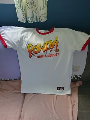 Buy Official WWE Ronda Rousey T-shirt. Size M • 9.95£