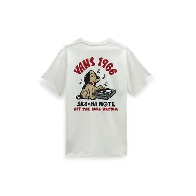 Buy Vans Mens Rhythm Pup Graphic T-Shirt / White / RRP £35 • 14£