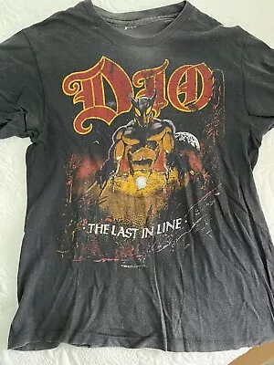 Buy Dio Last In Line Tour T Shirt Vintage • 100£