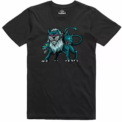 Buy Cerberus Mens T Shirt Monster Hades Dragon Dungeons Role Playing Regular Fit Tee • 9.99£