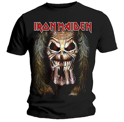 Buy Iron Maiden Eddie Candle Finger T-Shirt - OFFICIAL • 16.29£