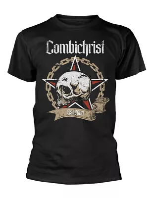 Buy Combichrist Skull Black T-Shirt OFFICIAL • 17.99£