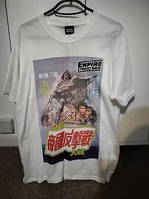 Buy NWT STAR WARS THE EMPIRE STRIKES BACK JAPANESE POSTER VINTAGE T-Shirt Size M NEW • 12.89£