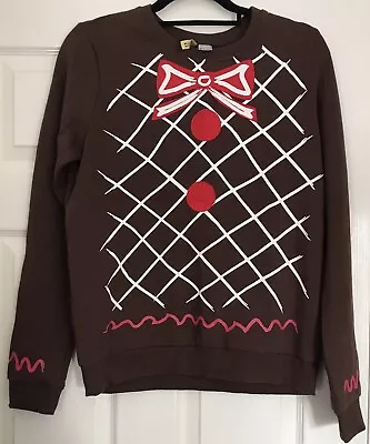 Buy H&M Gingerbread Man Christmas Sweatshirt Christmas Jumper Day • 11.25£
