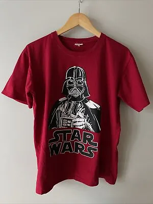 Buy Red Darth Vader T Shirt Medium Star Wars • 9.95£