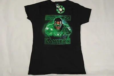 Buy Green Lantern Leaping Punch Ladies Skinny T Shirt New Official Superhero Dc • 7.99£