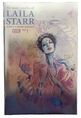 Buy The Many Deaths Of Laila Starr #1 NM+ David Mack All Foil Variant Beautiful • 11.26£