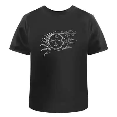 Buy 'Sun & Moon' Men's / Women's Cotton T-Shirts (TA026775) • 11.99£