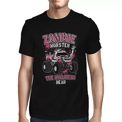 Buy 1Tee Mens Zombie Monster Truck T-Shirt • 7.99£