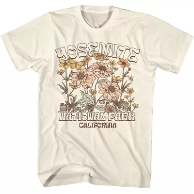 Buy United States National Parks Yosemite California Floral Men's T Shirt • 40.36£