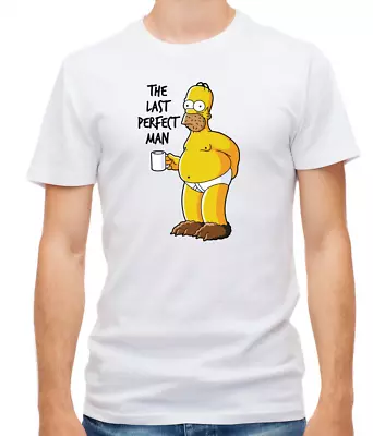 Buy Simpsons Characters Homer Simpson Short Sleeve  T- Shirt Men G095 • 9.51£