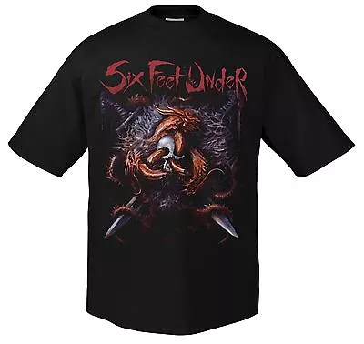 Buy SIX FEET UNDER - Viking - T-Shirt - Größe Size M - Neu  • 19.03£