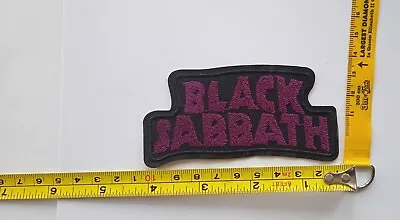 Buy Black Sabbath Logo Iron On Patch- Music Band Patches FOR JACKETS CLOTHING RUCKSA • 3.90£