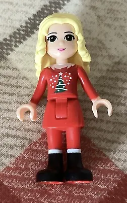 Buy LEGO Friends Minifigure Frnd029 Christina From Set 3316 Christmas Tree Jumper • 4.99£