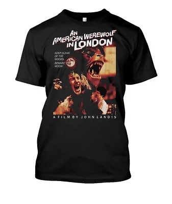 Buy BEST TO BUY An American Werewolf In London Horror Essential S-5XL T-Shirt • 19.87£