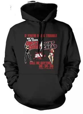 Buy AC/DC Inspired DIRTY DEEDS DONE DIRT CHEAP, Hoodie • 34£