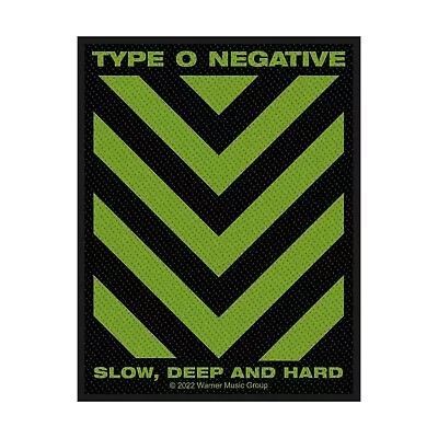 Buy Type O Negative Slow Deep And Hard Patch Official Gothic Metal Band Merch • 5.68£