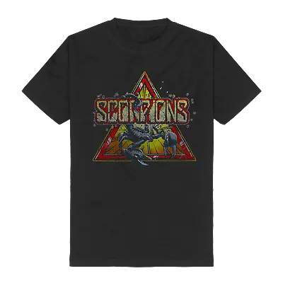 Buy Scorpions Triangle Scorpion Official Merchandise T-shirt M/L/XL New • 22.18£
